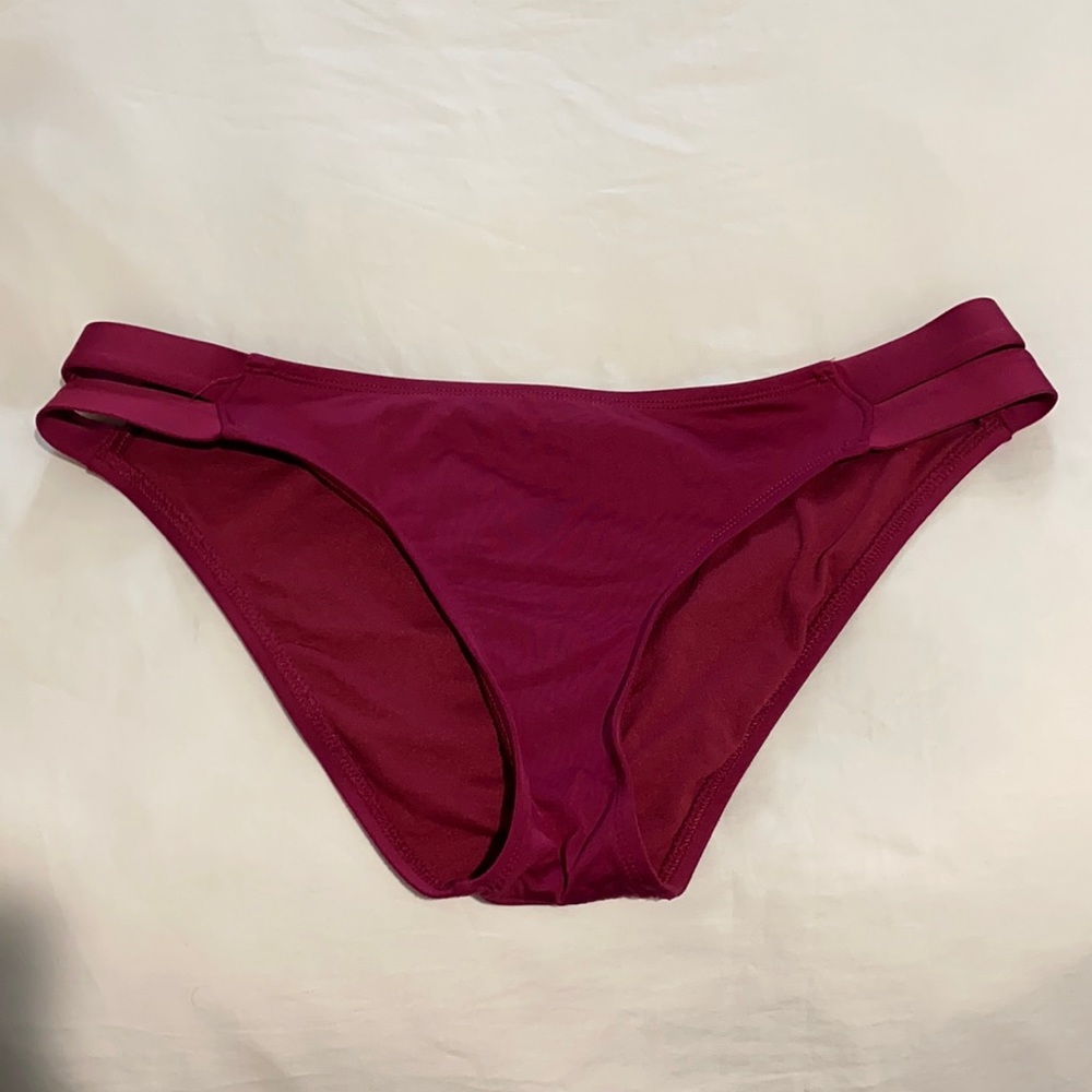 Maroon Bikini Bottoms
